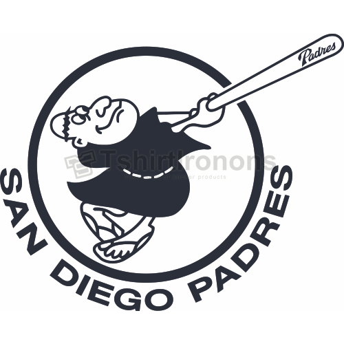 San Diego Padres T-shirts Iron On Transfers N1876 - Click Image to Close